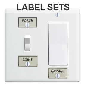 Light Switch Label Sets