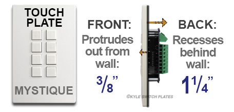 Touch Plate Mystique Lighting