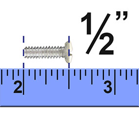 measuring screws for outlet covers