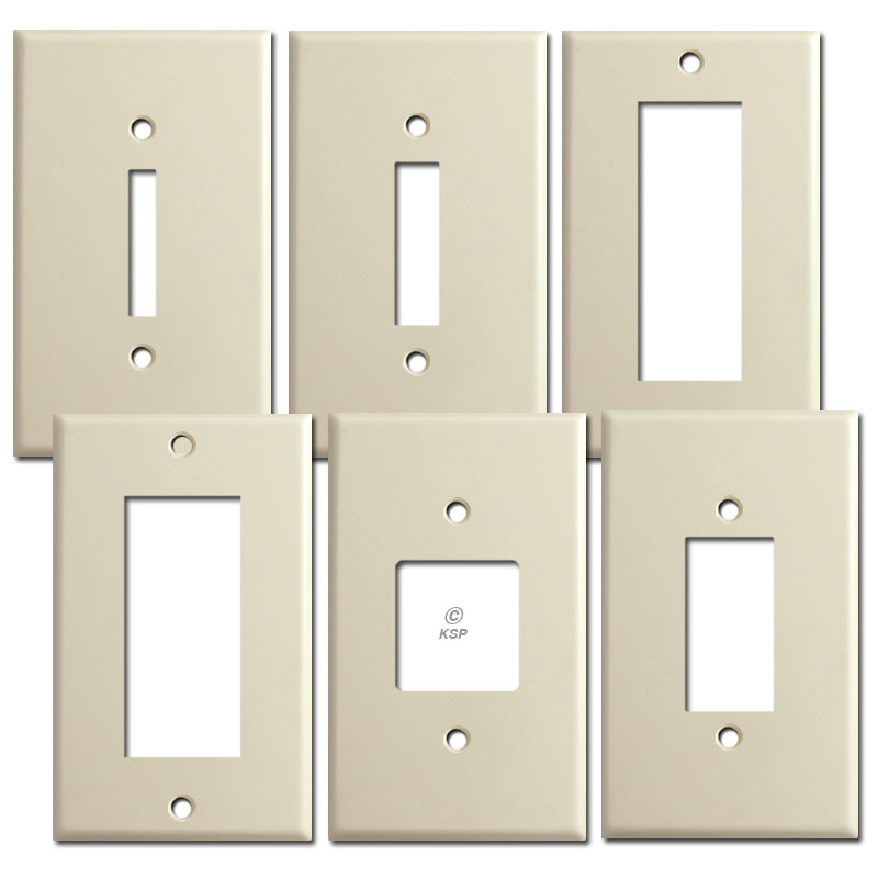 Vintage switch plate types for old or discontinued switches