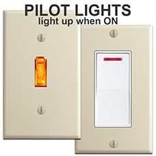 lighted wall switch