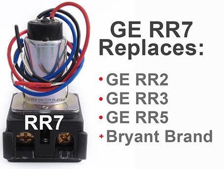 Is there a GE RR5 relay replacement? RR3? RR2? Ask Kyle ... ge rr7 low voltage relay wiring diagram 