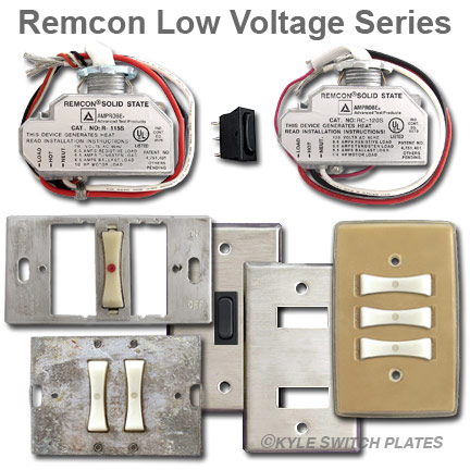 Remcon Low Voltage Light Switches Amp Switch Plates Info Amp Faq
