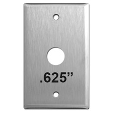 5/8 Inch Opening Metal Plate