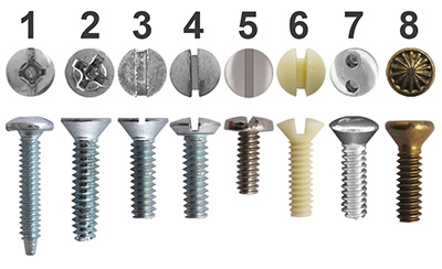 Types of Switch Plate Screws