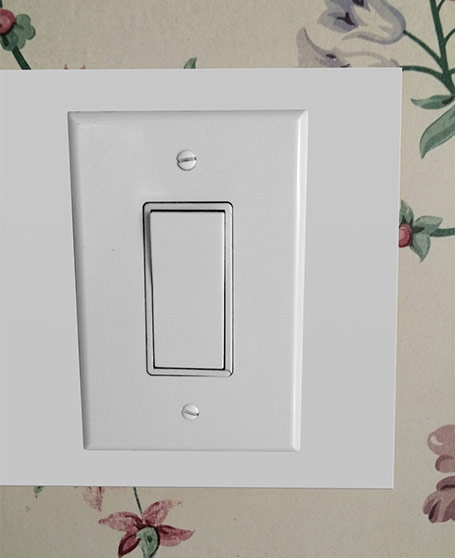 Fix Damaged Wall Around a Light Switch