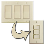 Triple Switch Plate Solutions