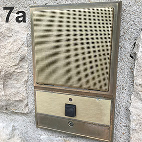 Example of Doorbell Intercom on Home Exterior