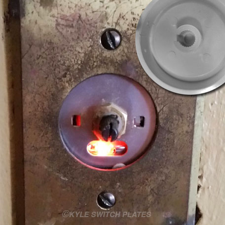 Vintage Dimmers with Glowing Knobs