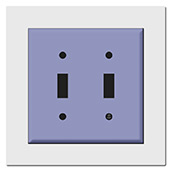 Wall Plate Expander for 2 Gang Plate