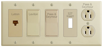 Ivory Switch Plates & Devices Ivory Switch Plates & Devices