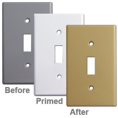 Painting Switch Plates: How to Paint Wall Plate Covers + Tips & Ideas