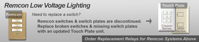 Remcon Low Voltage Lighting - Buy Replacement Relays, Switches, & Parts Remcon Low Voltage Lighting - Buy Replacement Relays, Switches, & Parts