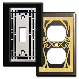 Switch Plates & Outlet Covers, Electrical Outlets & Light Switches - Decorative >