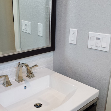 Bathroom Switch Plate Solution