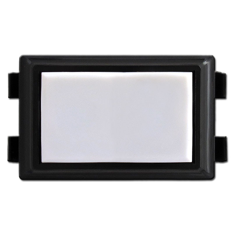 Blank GE Low Voltage Light Switch Plate Filler Insert White