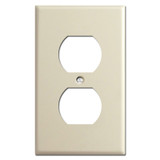 1 Duplex Outlet Cover Plate - Ivory