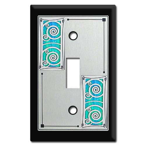Spirals Decorative Switchplates