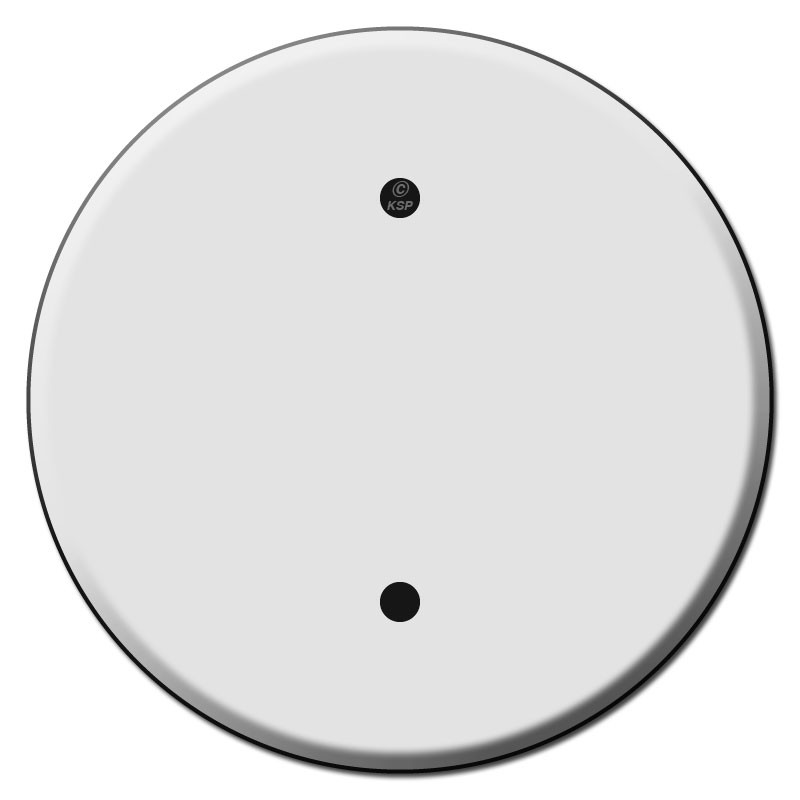 Round Ceiling Outlet Blank Switch Plate Covers For 3 25 Inch Boxes