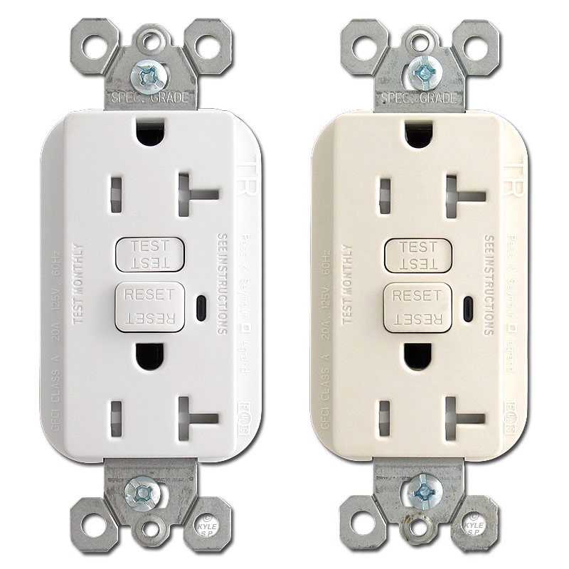 20A Tamper Resistant GFCI Outlets Pass & Seymour 2095TR