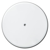 Round Ceiling Outlet Blank Wall Switch Plates - Center Screw Hole