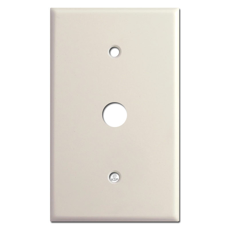 cable cover plate oversized 5 8 quot phone cable wall plate cover light almond cable cover plate oversized 5 8 quot phone cable wall plate cover light almond