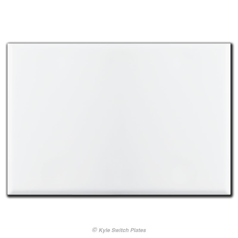 3 Gang All Blank Wall Switch Plate Covers with No Holes ...