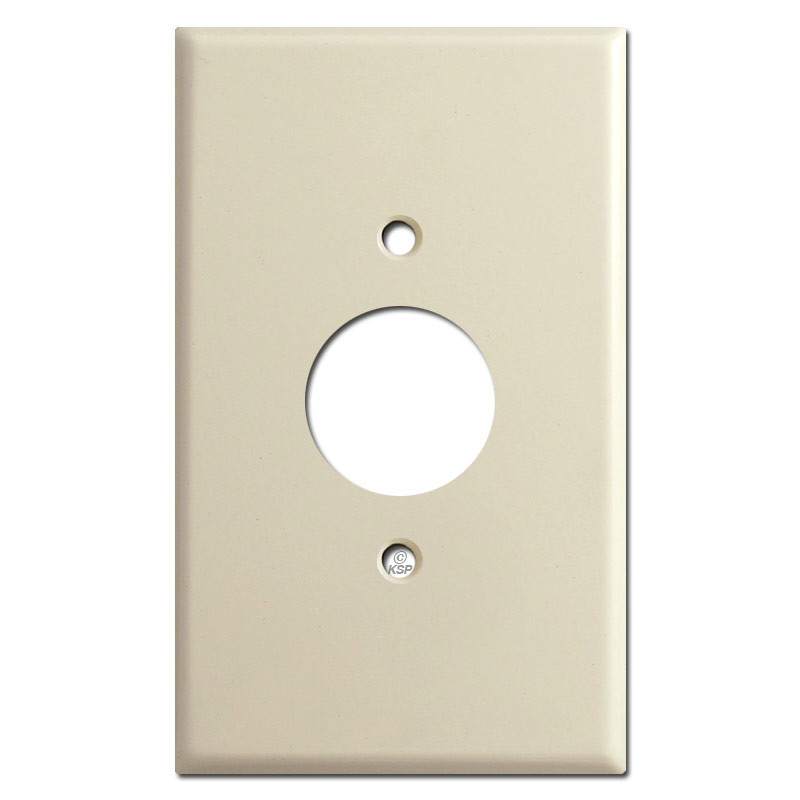 Oversized 1 Plug Wall Covers Ivory Kyle Switch Plates