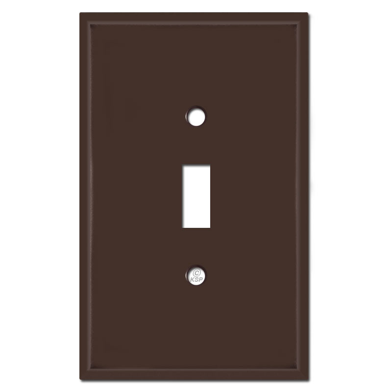 Toggle Switch Cover >> Jumbo Single Toggle Switch Cover Plates Brown Toggle Switch Cover >> Jumbo Single Toggle Switch Cover Plates Brown