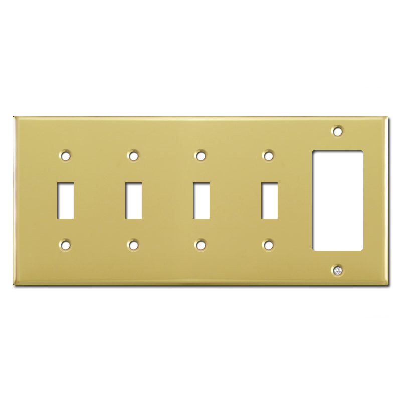 1 Gfci 4 Toggle Light Switch Cover