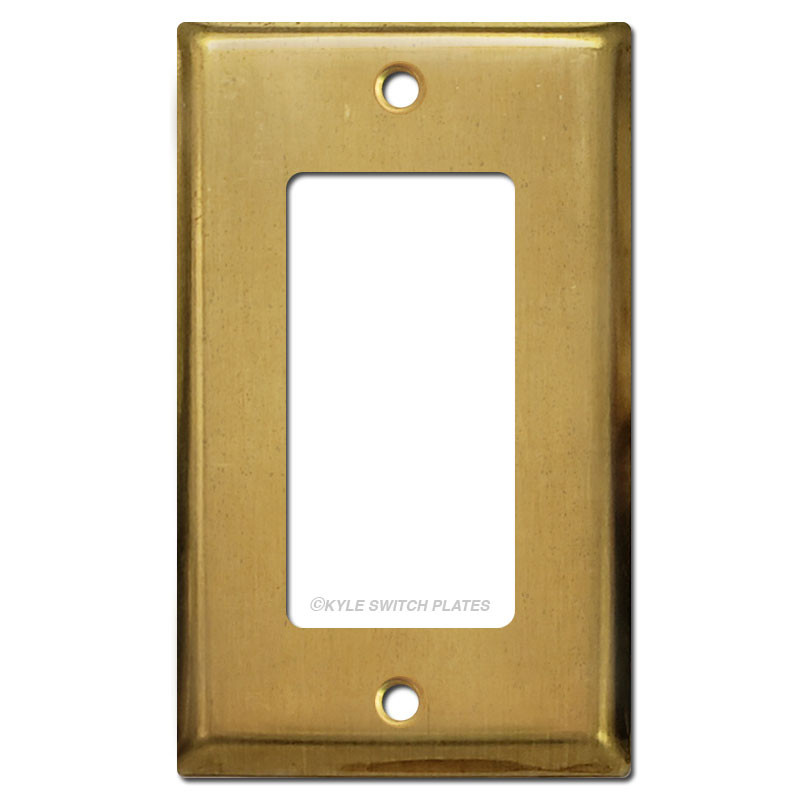 brass plate