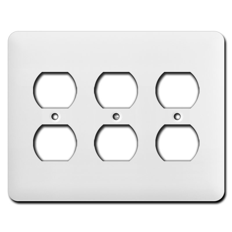 Tall 3 Duplex Outlet Switch Plate Covers Kyle Switch Plates