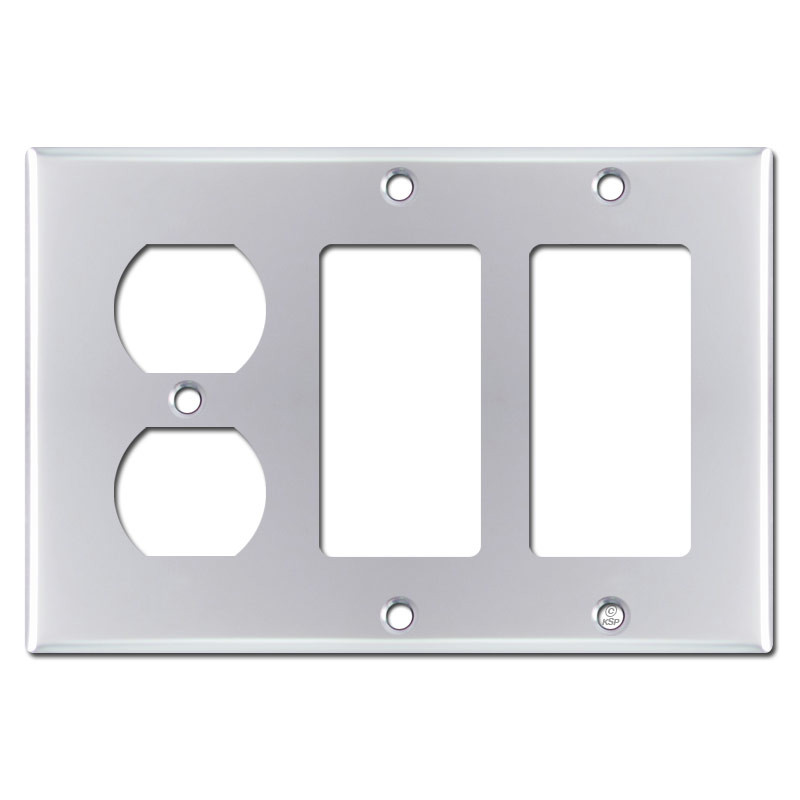 steel decora duplex receptacle cover wall plate steel decora duplex receptacle cover wall plate