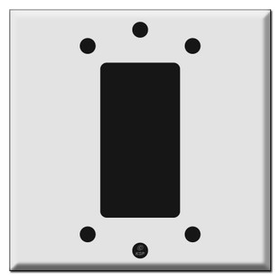1 Decora Rocker Switch Covers 2 Gang Center Mount