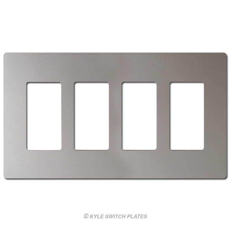 nickel decorator screwless wall