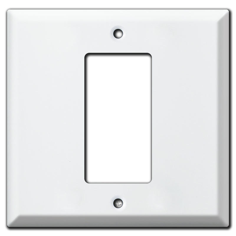 Rocker Light Switch >> Deep Center 1 Gfi Decora Rocker Light Switch Cover White Rocker Light Switch >> Deep Center 1 Gfi Decora Rocker Light Switch Cover White