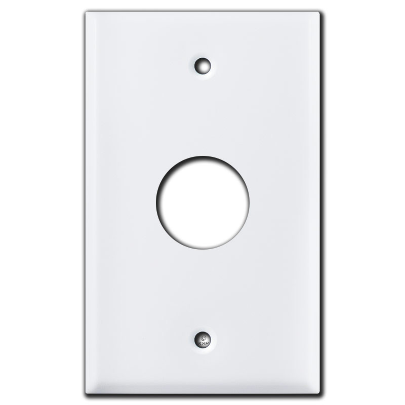 round white button