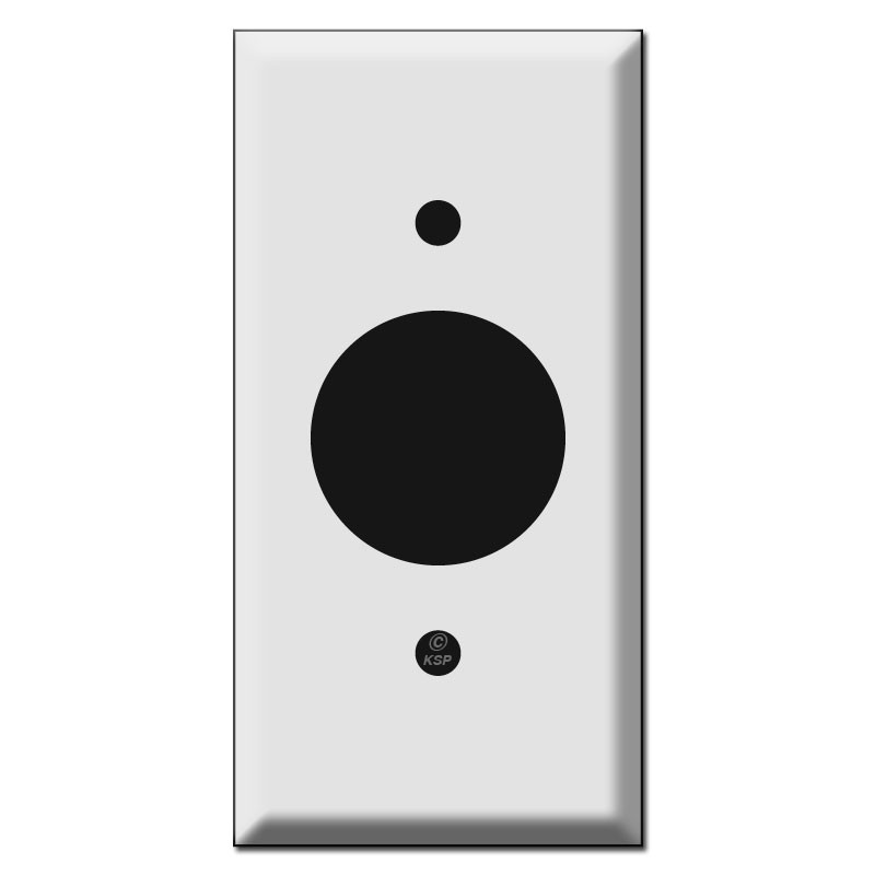 2.25'' Narrow 1.4'' Single Outlet Cover Plates Kyle Switch Plates