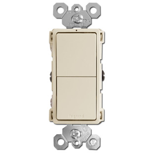 stacked dual rocker switch light almond kyle switch plates stacked light switch