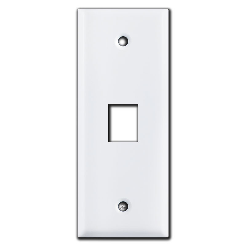 1 75 Narrow Phone Or Tv Cable Jack Cover Plates Kyle Switch