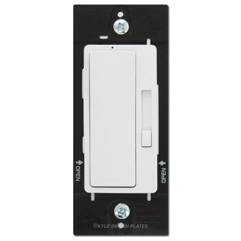 White Ceiling Fan Speed Control Switch S P Or 3 Way Legrand