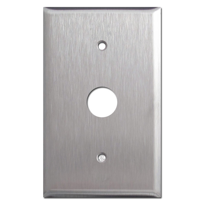 Oversized Stainless Steel 7 8 Opening Switch Plate Cover