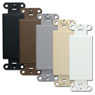decora rocker to blank switch plate filler inserts leviton blank brackets to fill in