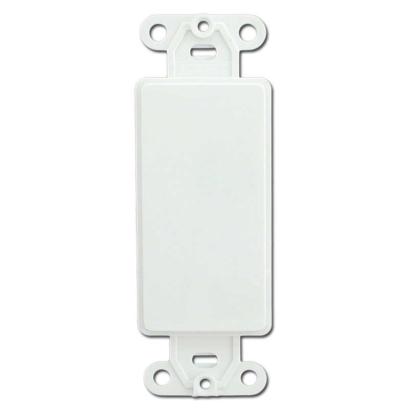 White Decora To Blank Switch Plate Adapter Kyle Switch Plates