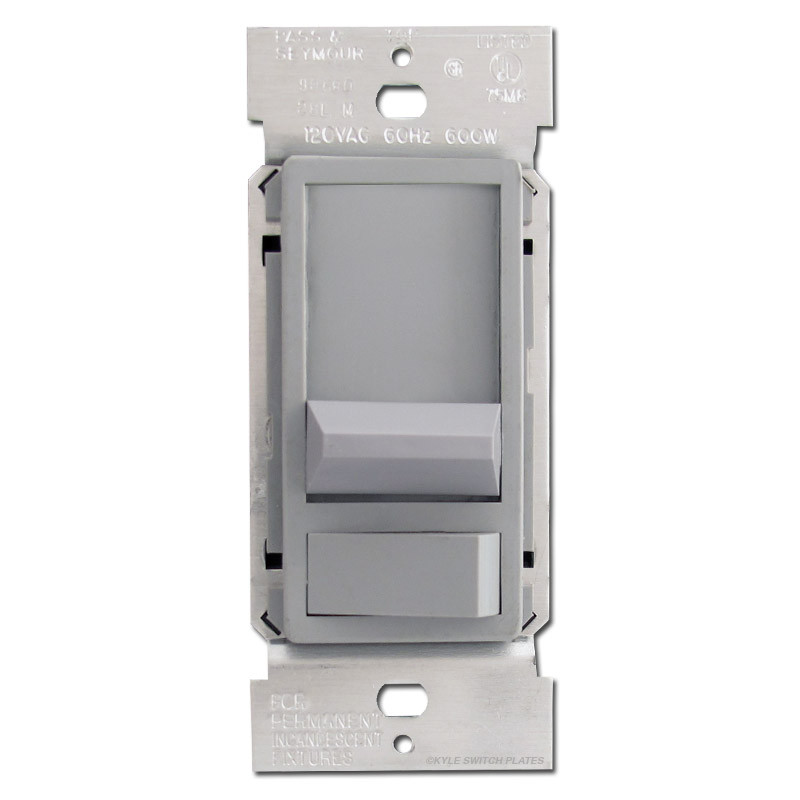Gray Decorator Preset Slide Dimmers