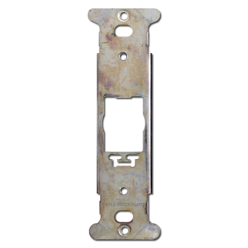 Vertical Despard Wall Plate Straps with Device Mounting Screw Holes