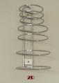 Plaza Polished Chrome HOTEL MOTEL GUEST TOWEL RACK For Vanities Powder Rooms
