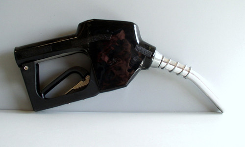 11B UnLeaded spout Automatic Fuel Nozzle Black