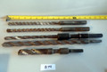 5 Lot UP TO 7/8" Hammer drill bits B74