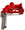 Tomahawk  Red Automatic Shut Off 1290B Bulk Fuel Nozzle